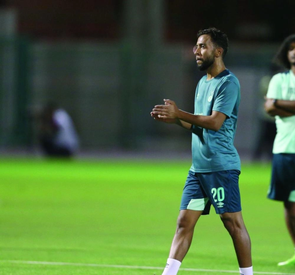 جانب من التدريبات