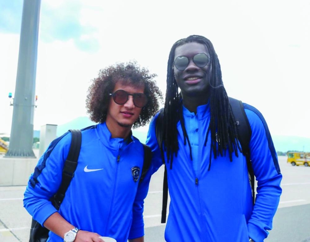 






عموري وقميز ضمن المعسكر                  (إعلامي الهلال)