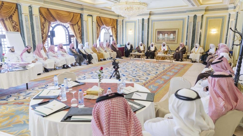 






من لقاء وزير العدل بقضاة الاستئناف                                                              (مكة)