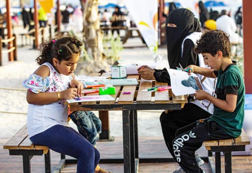 






من الورش التعليمية للأطفال                                                      (مكة)