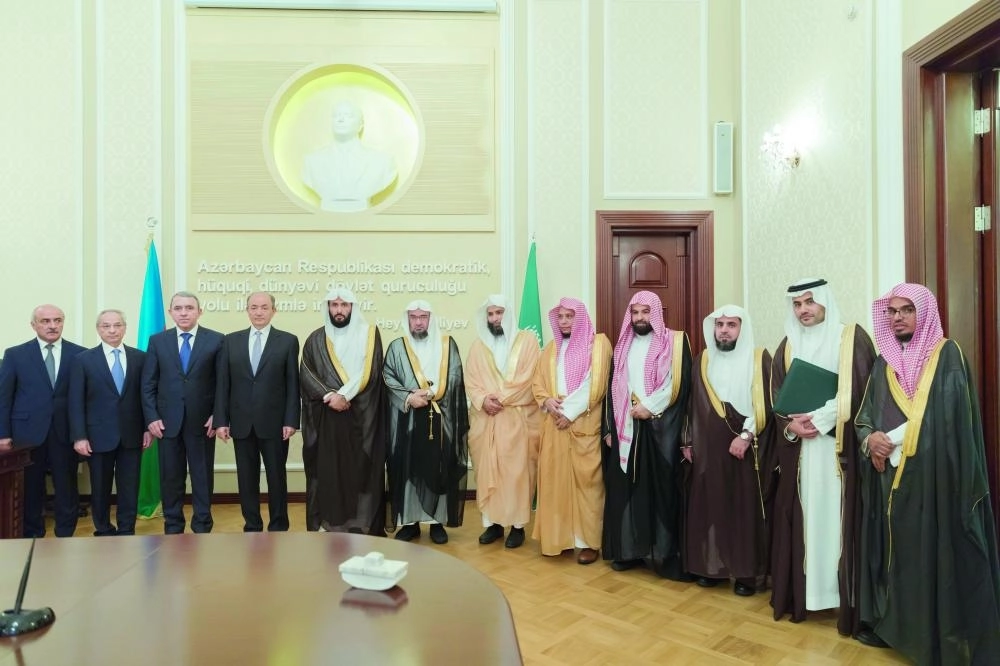 






الجانبان السعودي والأذربيجاني                                          (مكة)