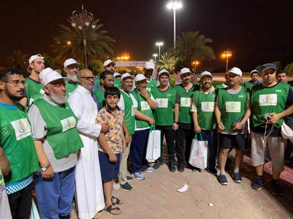  من فعالية "المشي صحة" في تبوك