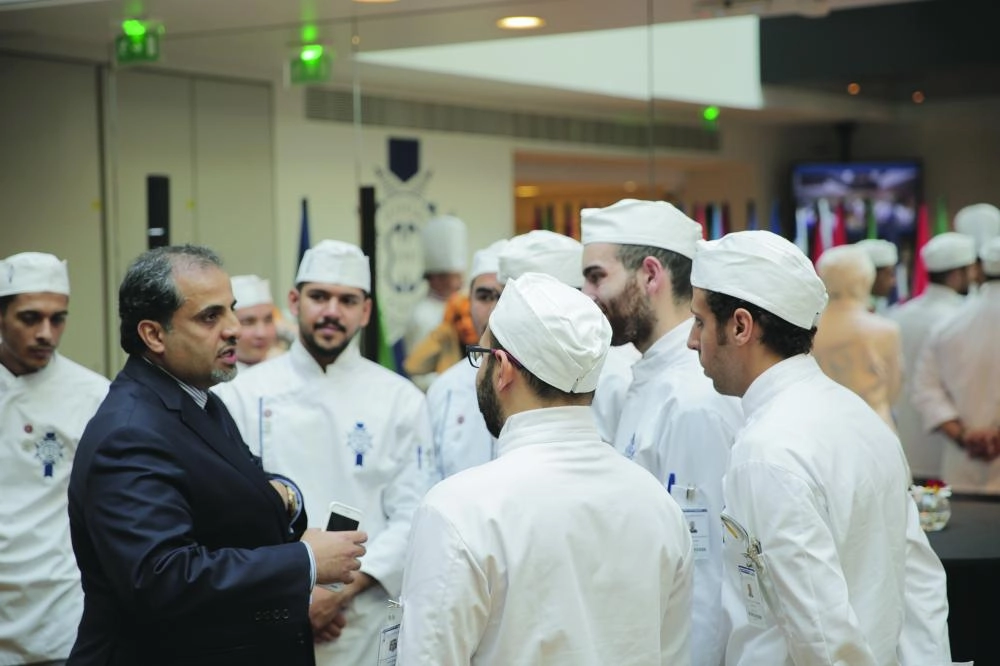 






من البرنامج التدريبي في فنون الطهو العالمية                                             (واس)