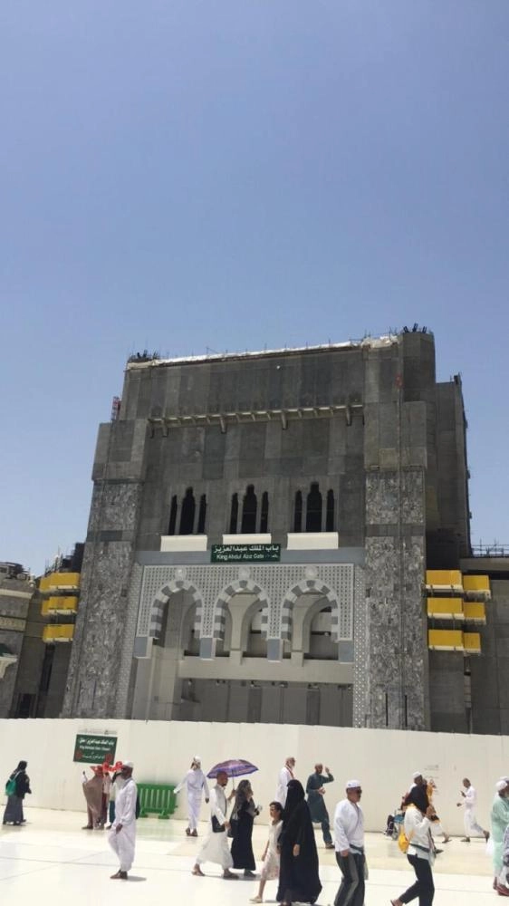 باب الملك عبدالعزيز كما بدأ بالأمس (مكة)