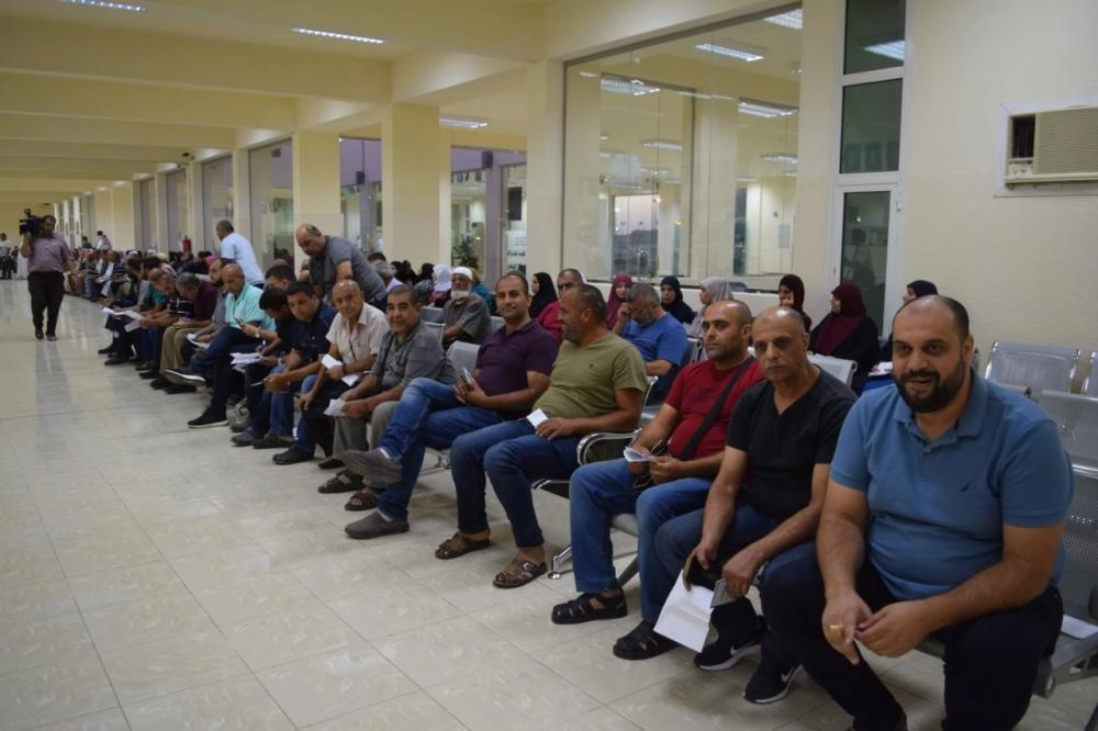 الحجاج القادمون عبر منفذ حالة عمار