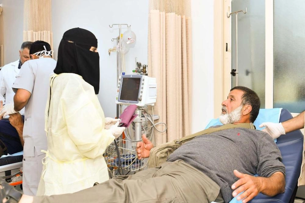 الحجاج القادمون عبر منفذ حالة عمار