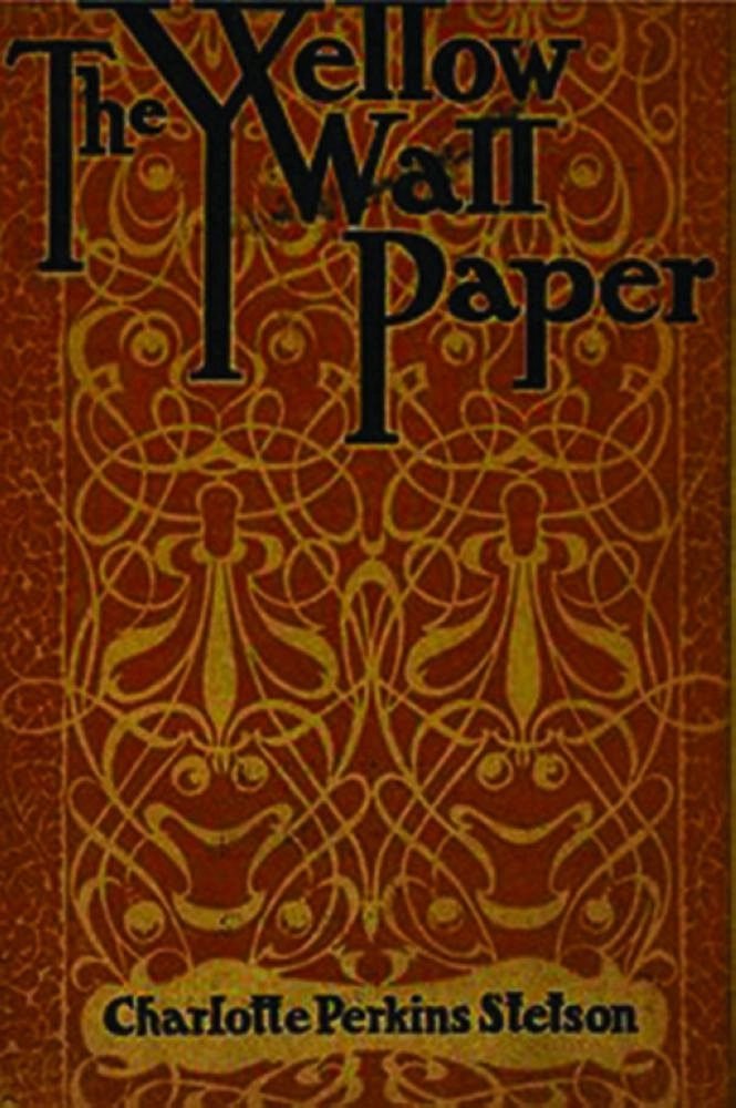 ورق الحائط الأصفر