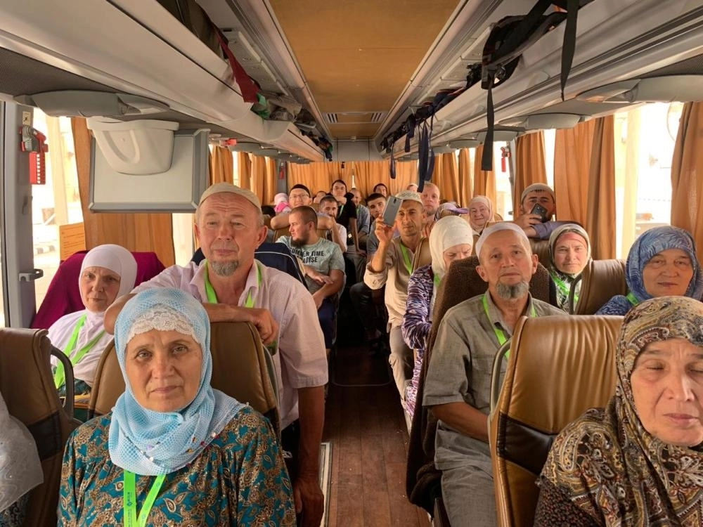 قوافل الحجاج القـادمين من روسيا