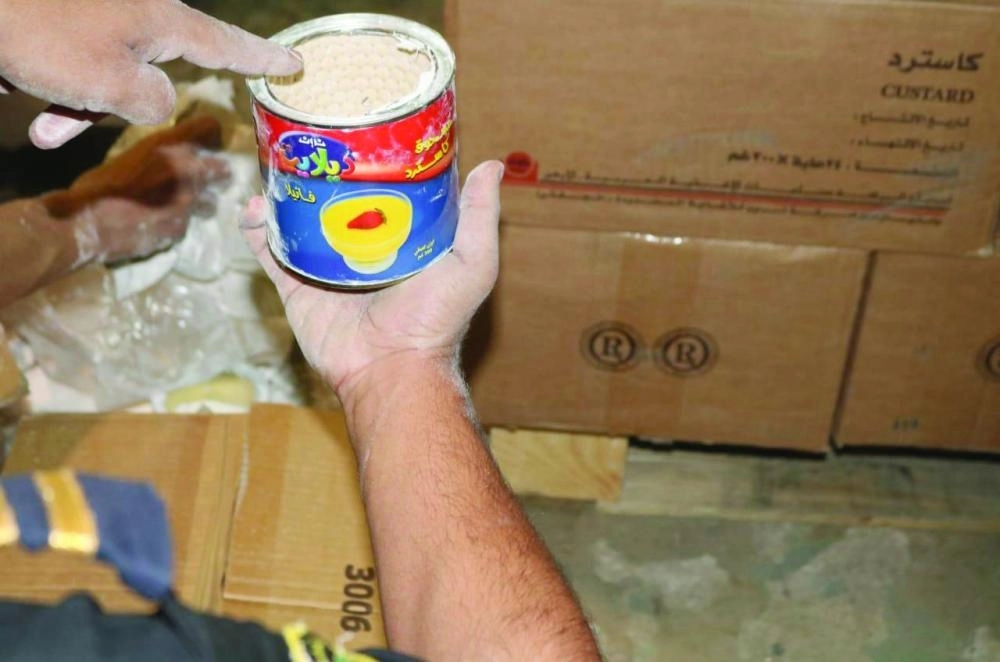 



من عملية إحباط تهريب حبوب الكبتاجون                        (مكة)