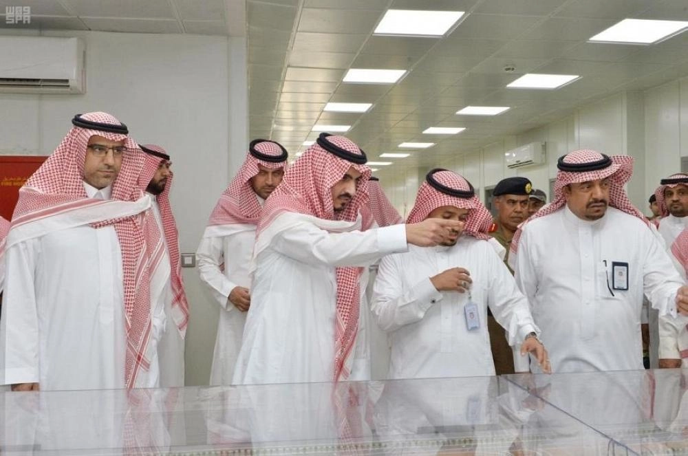 نائب أمير منطقة مكة المكرمة يقف على استعدادات الجهات في المشاعر المقدسة لاستقبال ضيوف الرحمن