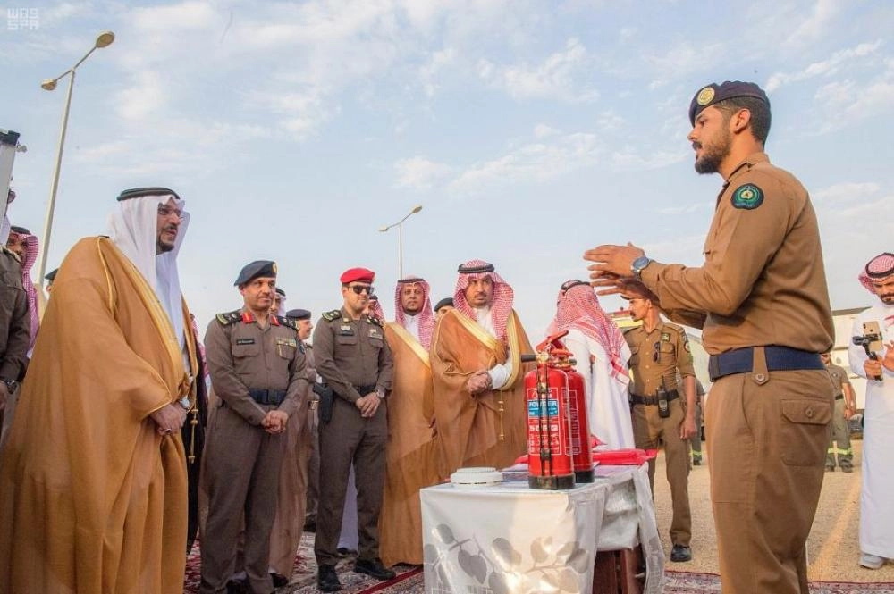 أمير منطقة القصيم يقف على الجهود المبذولة بمدينة الحجاج لخدمة ضيوف الرحمن