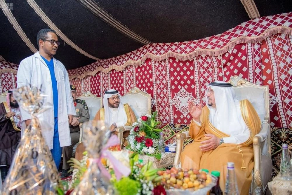 أمير منطقة القصيم يقف على الجهود المبذولة بمدينة الحجاج لخدمة ضيوف الرحمن
