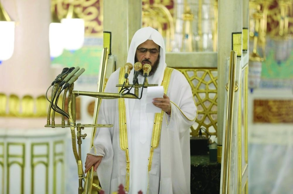 






من خطبة الجمعة بالمسجد النبوي أمس      (واس)