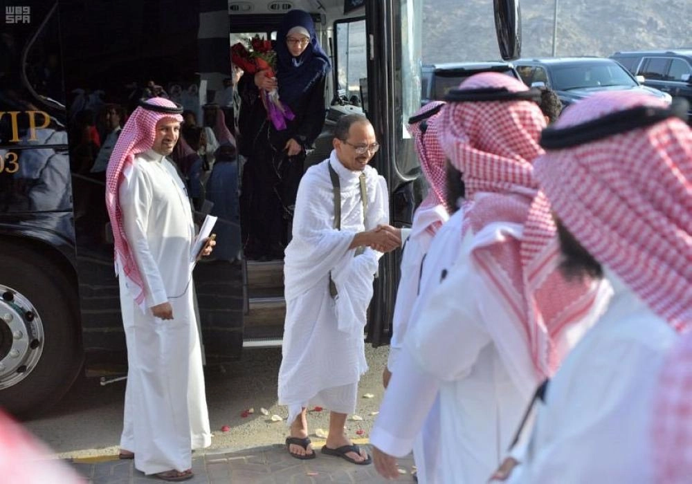 وصول ذوي ضحايا ومصابي حادث نيوزيلندا لأداء الحج إلى مطار الملك عبد العزيز الدولي