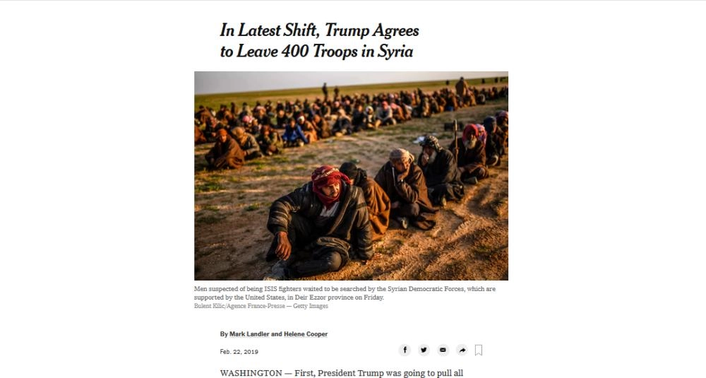 مقال نيويورك تايمز