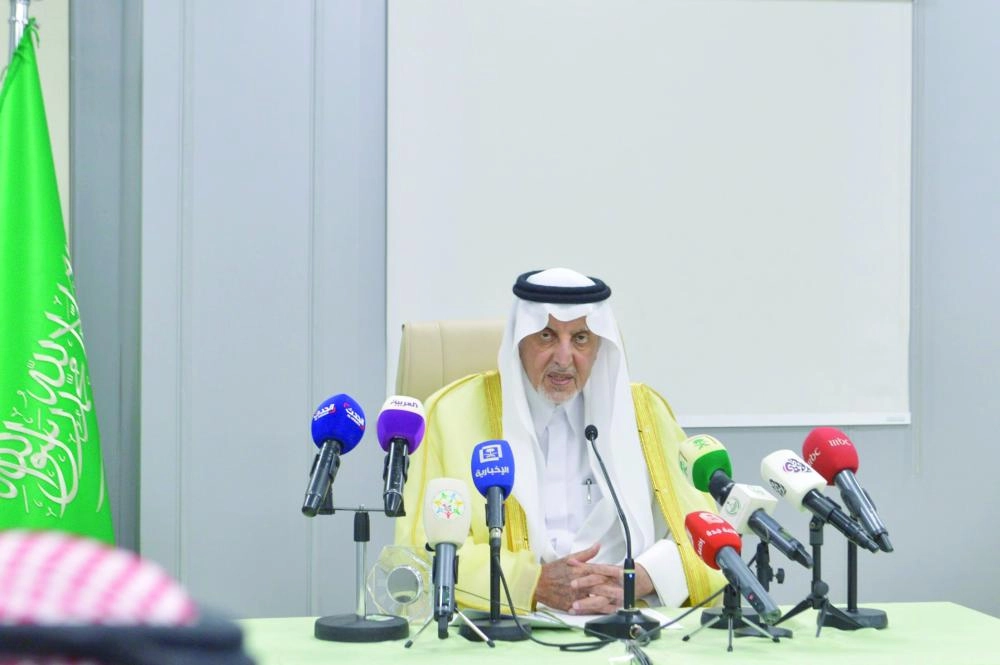 



أمير مكة متحدثا في المؤتمر