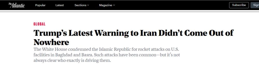 دور وكلاء العراق في الفوضى (مجلة ذا أتلاناتيك)