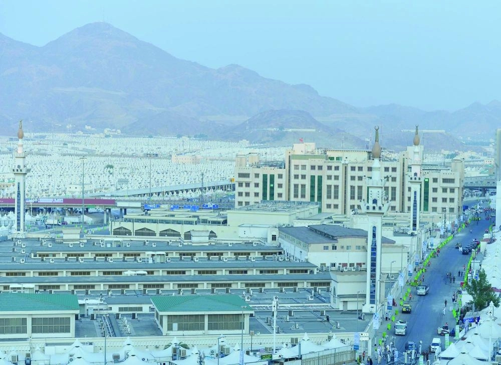 مشعر منى ينتظر الحجاج اليوم (واس) 