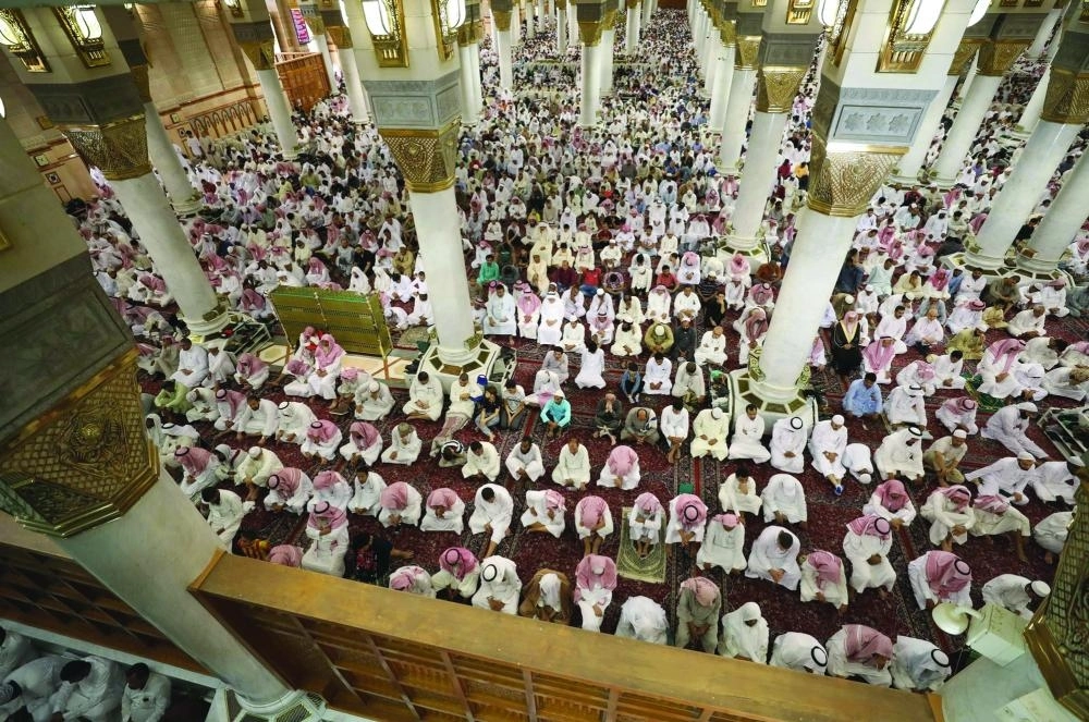 






 من خطبة الجمعة بالمسجد النبوي      (واس)