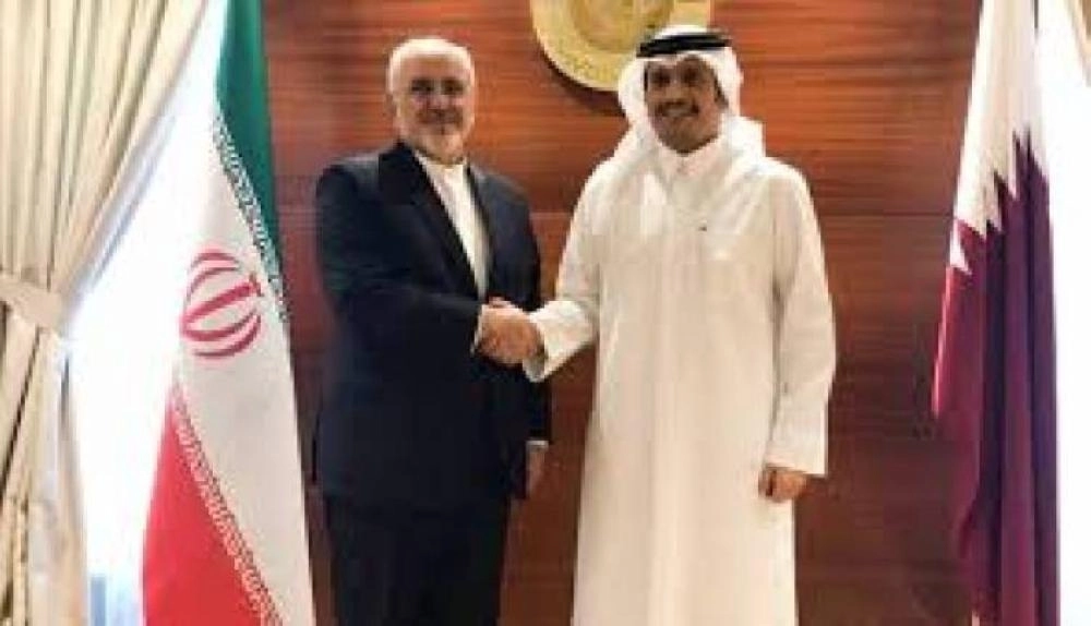 حفاوة قطرية بظريف