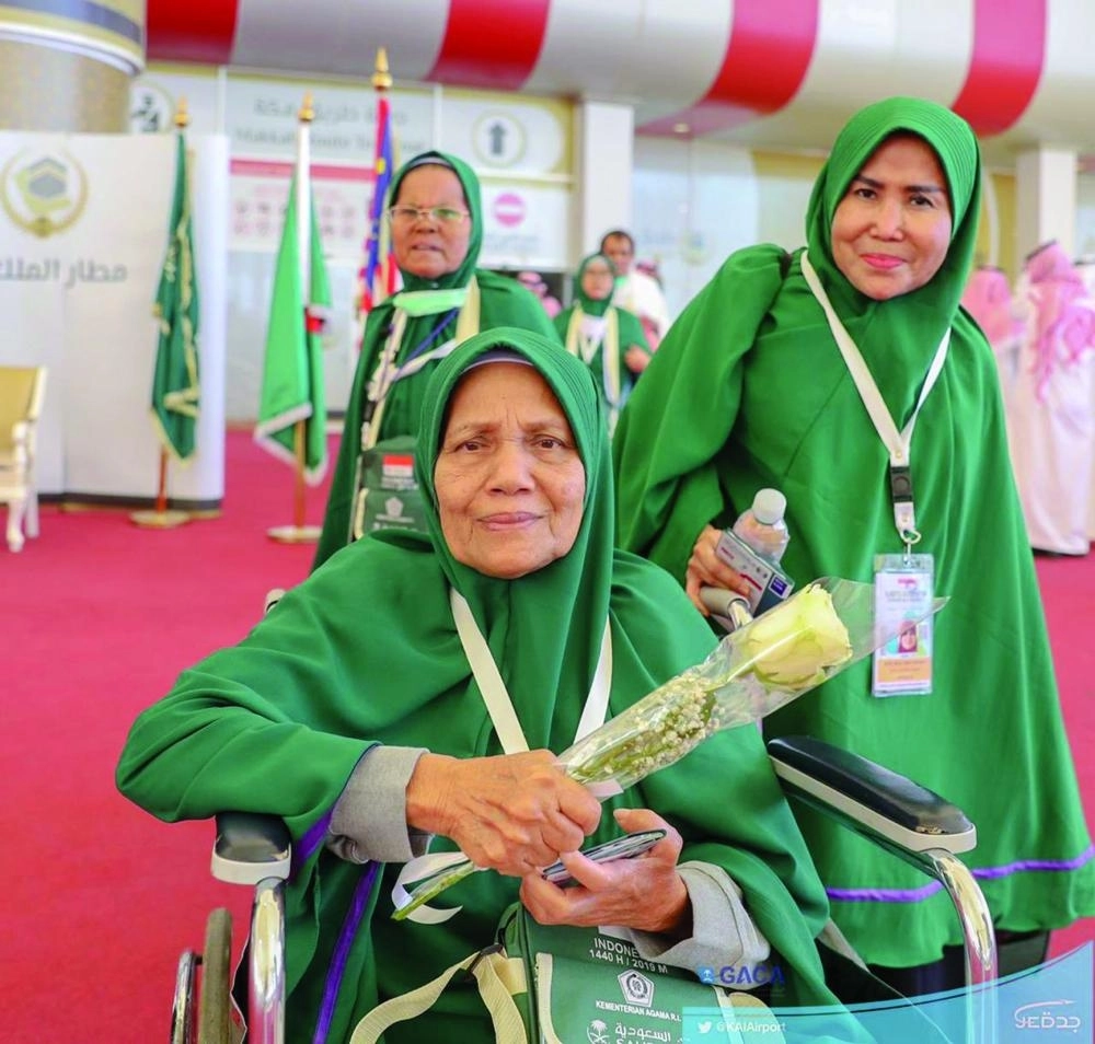 






من استقبال الحجاج في مطار جدة     (مكة)