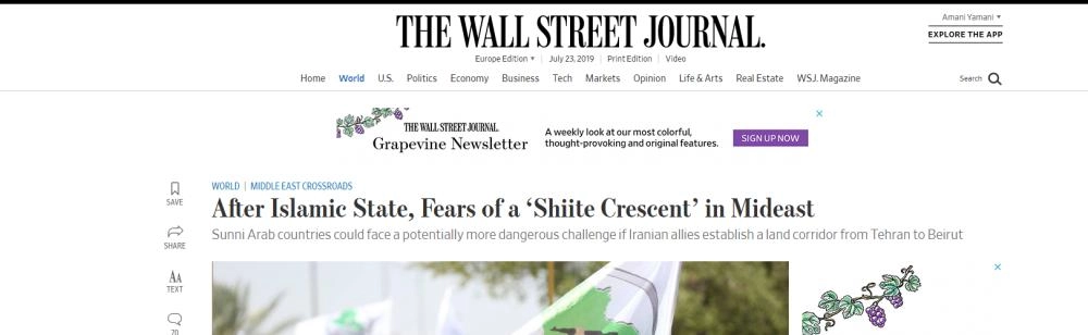 






وول ستريت جورنال