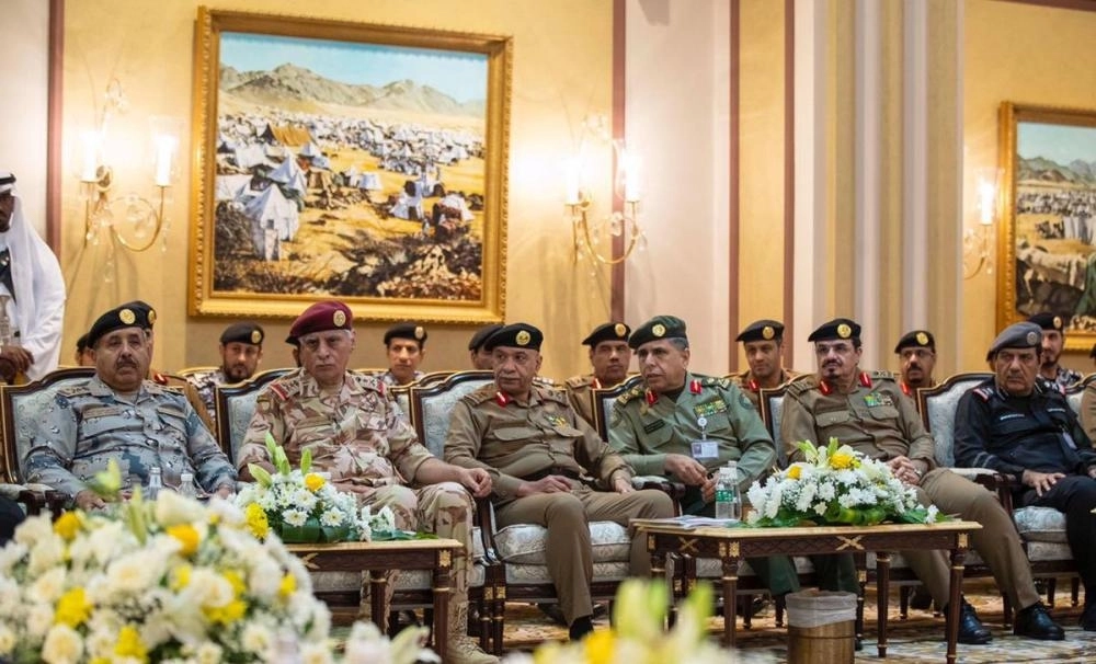 






من القيادات الأمنية المشاركة في الحج                            (واس)