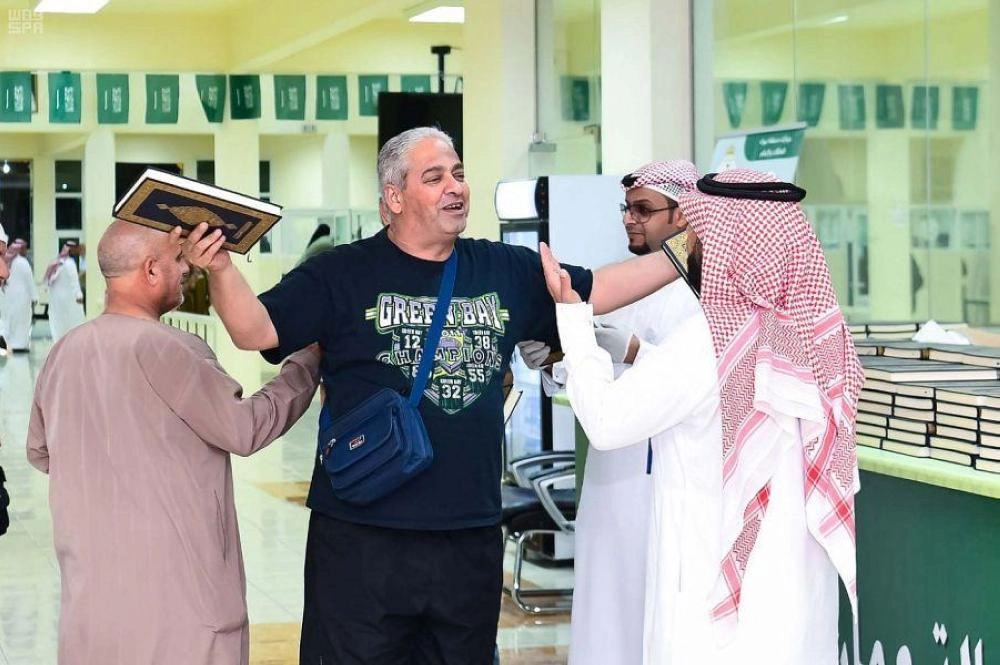 مدينة الحجاج بحالة عمار تودع ضيوف الرحمن العائدين لأوطانهم