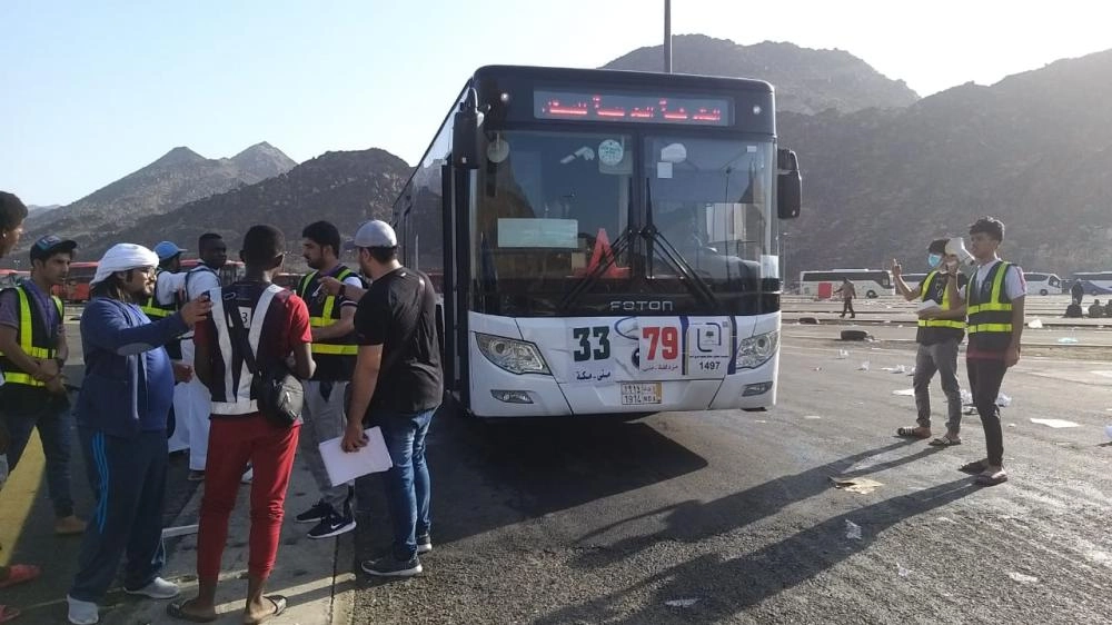 45 ألف عاملاً شارك خطة نقابة السيارات في نقل الحجاج