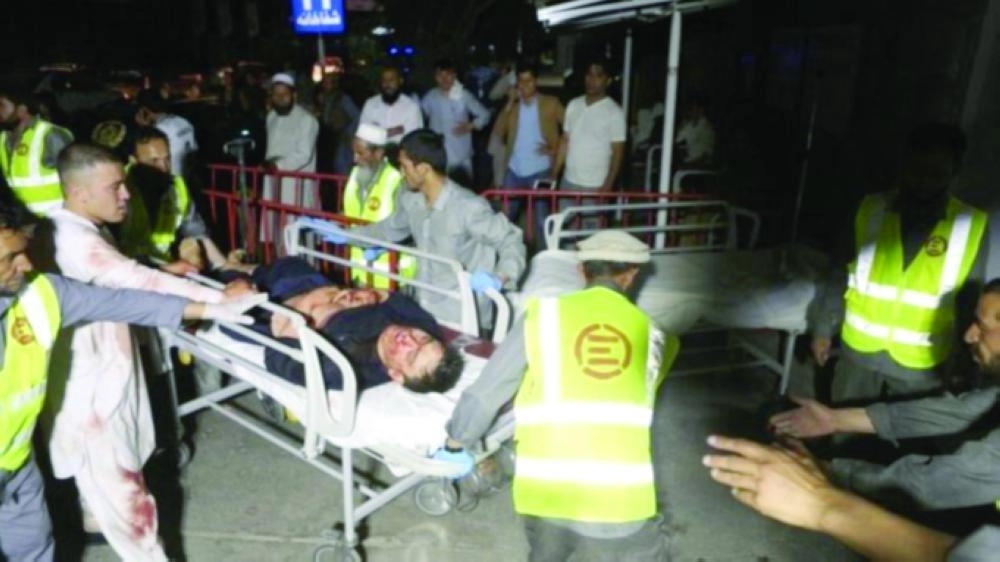 






أحد ضحايا تفجير كابول                                                                            (تويتر)