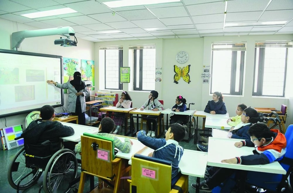 أحد الفصول الدراسية (مكة) 