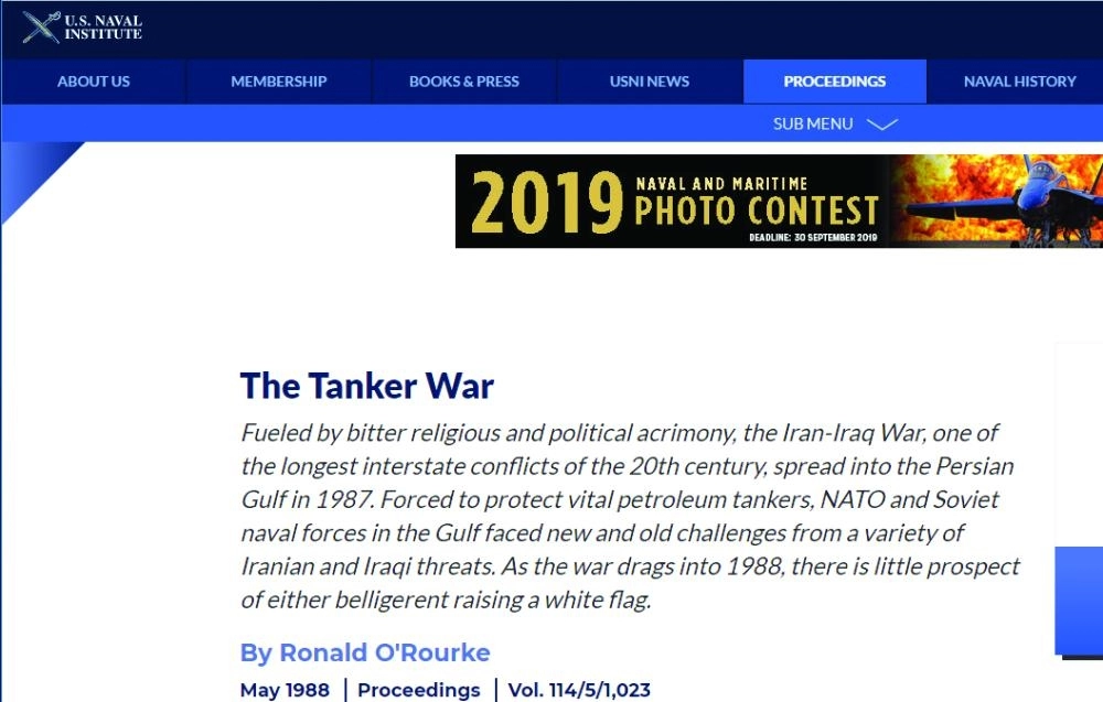 قصة القوارب المفخخة (المعهد البحري الأمريكي)