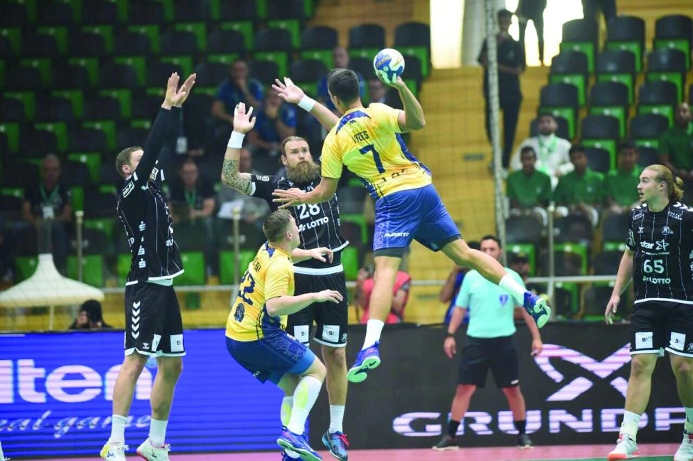 جامعة سيدني وكيل الألماني دشنا انطلاق بطولة العالم للأندية لكرة اليد أمس (هيئة الرياضة) 
