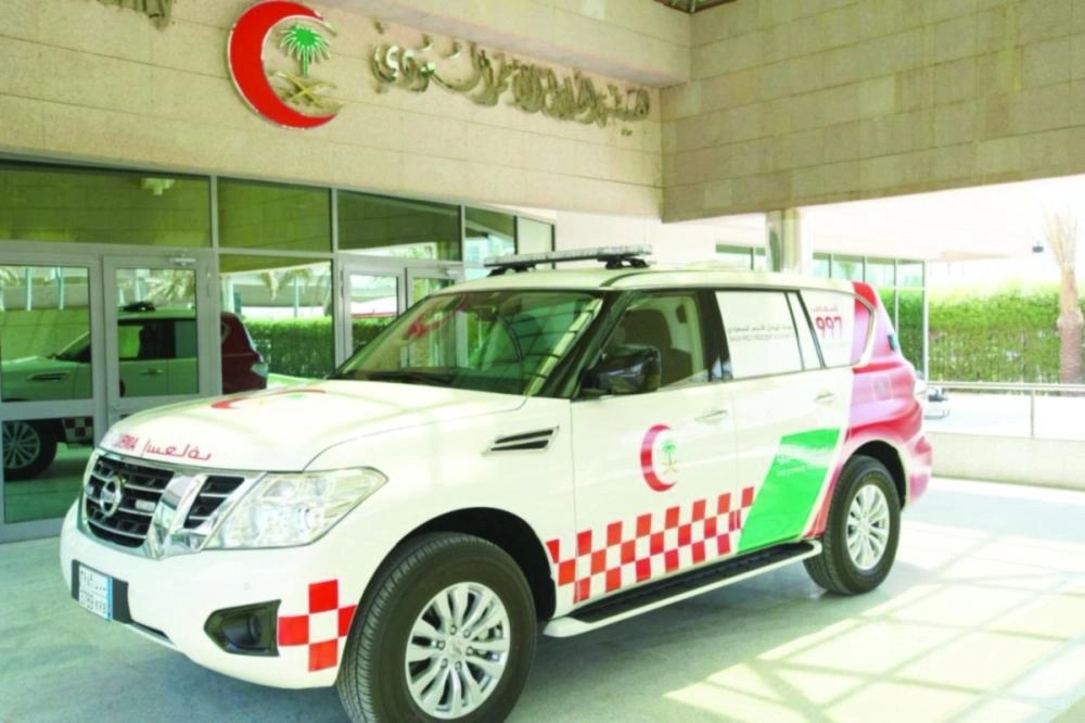 إحدى سيارات الإسعاف الجديدة                                                                                 (مكة)