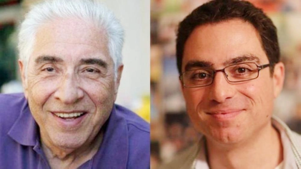 






باقر نامازي (يسار) وولده سياماك (يمين)  (مكة)