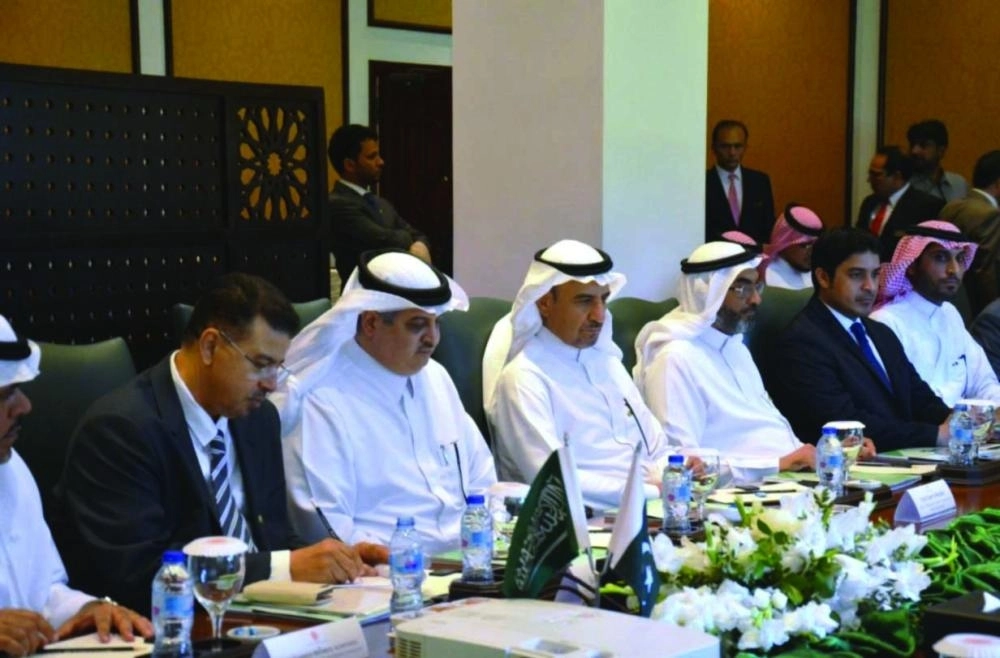 الوفد السعودي في الاجتماع