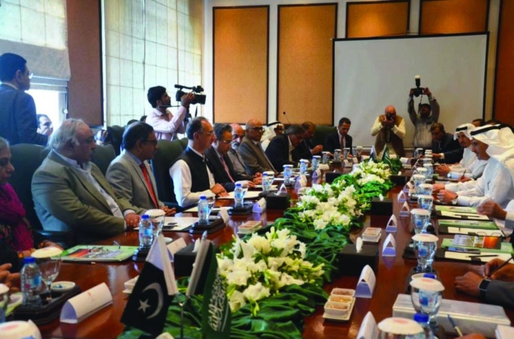 أثناء اجتماع الجانبين (واس)