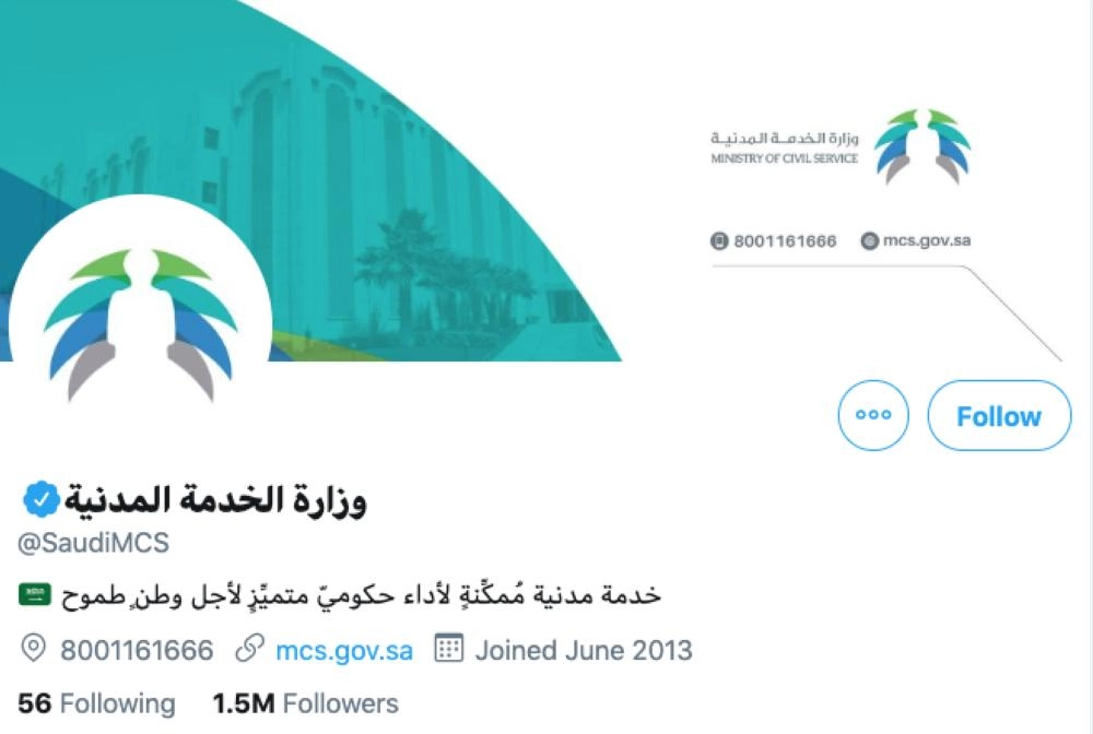 وزارة الخدمة المدنية