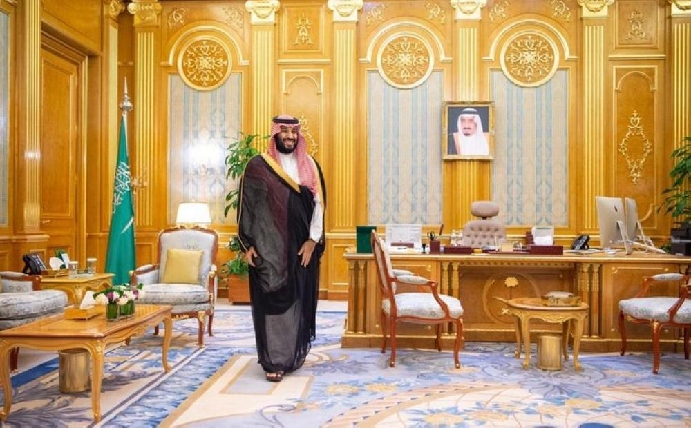 ولي العهد يلتقي وزير الشؤون الخارجية الموريتاني