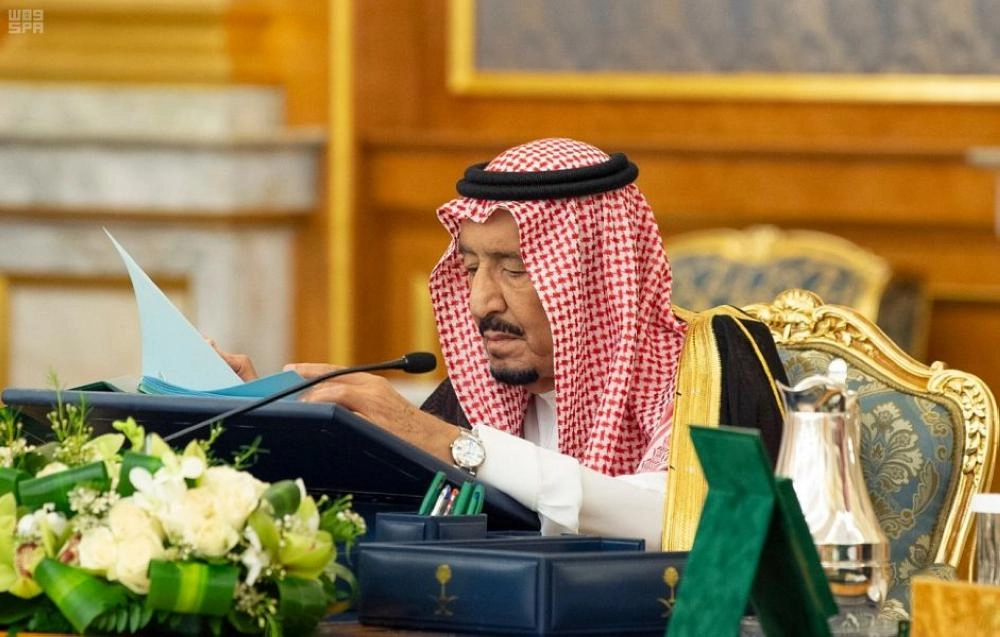 خادم الحرمين الشريفين يرأس جلسة مجلس الوزراء