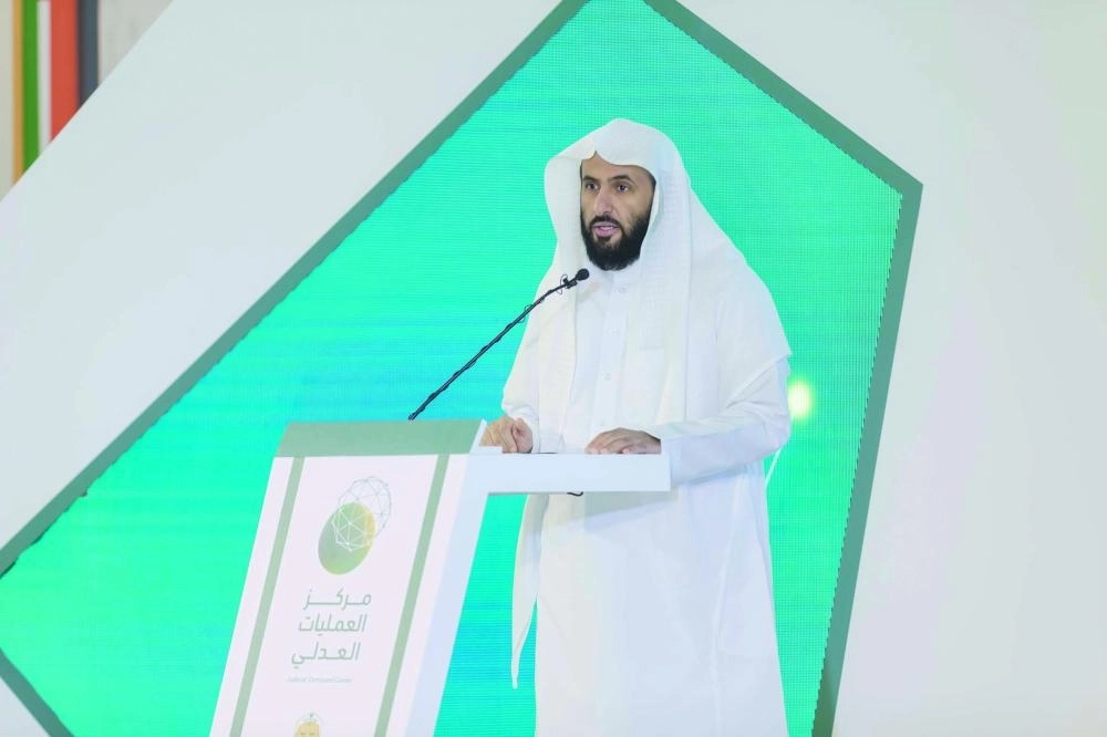 وليد الصمعاني متحدثا خلال التدشين (مكة)