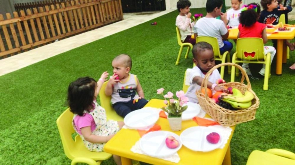 






أطفال داخل إحدى الحضانات الموسمية   (مكة)