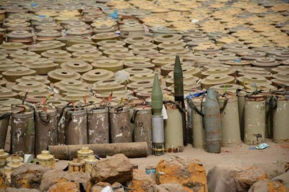 ألغام تم نزعها في الأيام الماضية (مكة)