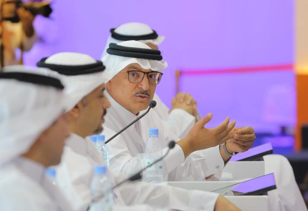 السديري خلال اللقاء (زياد العنقري)