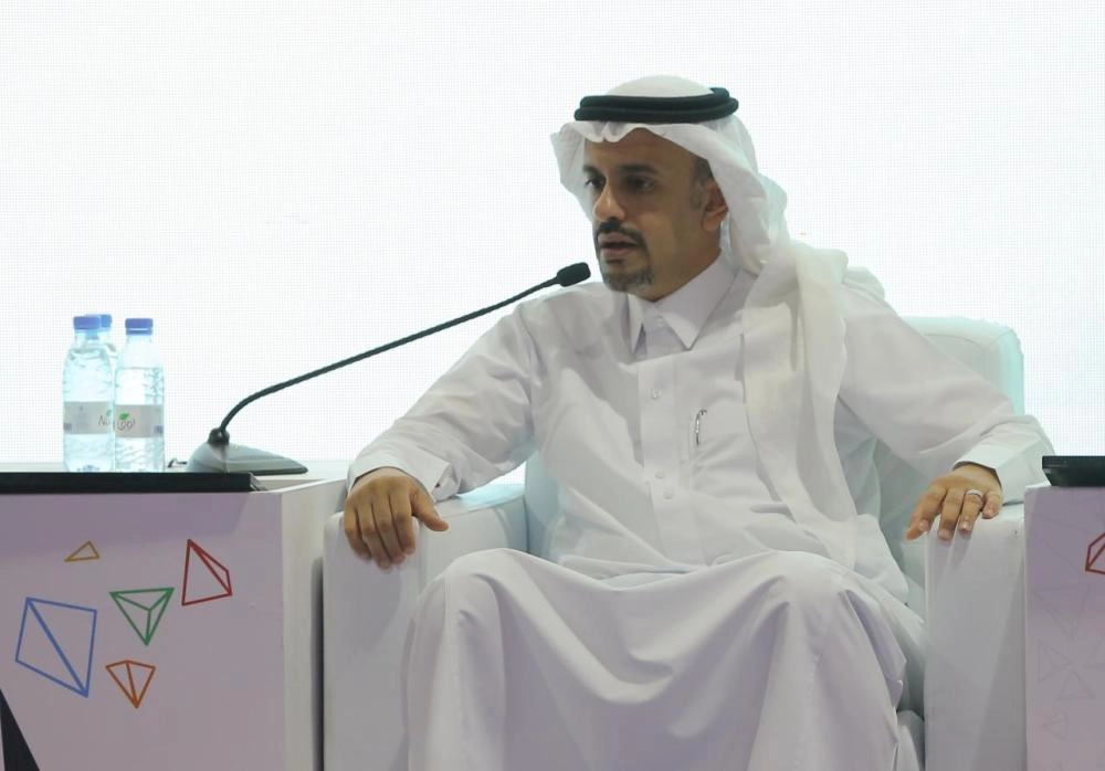 العوهلي خلال الملتقى (زياد العنقري)