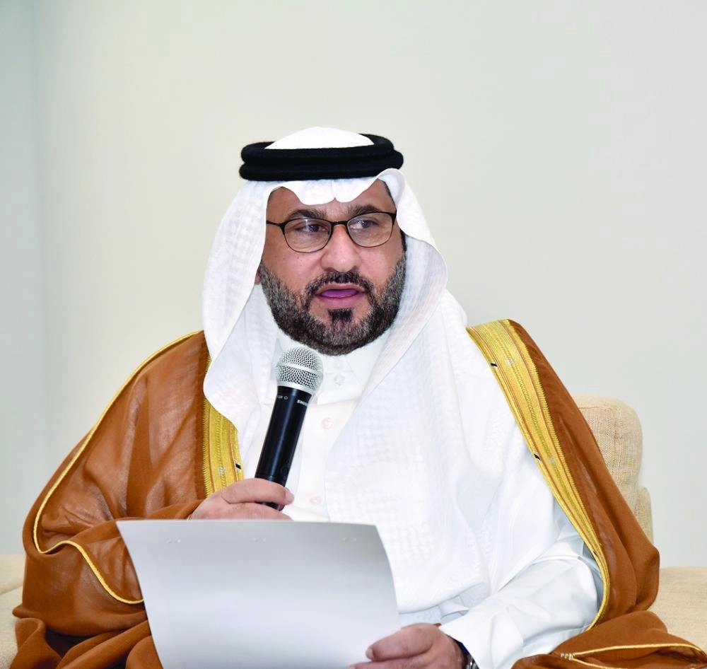 محافظ القطيف يلقي كلمته (مكة)