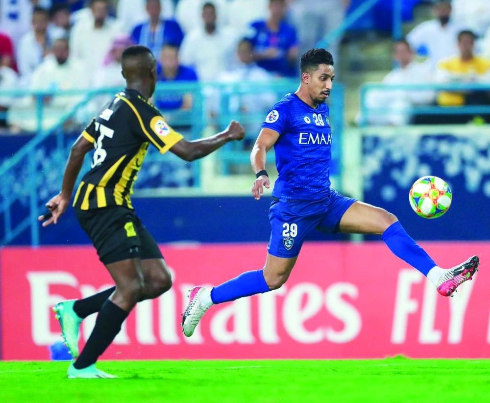 من مواجهة الهلال والاتحاد (مكة)