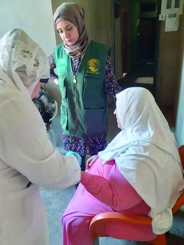 تقديم الرعاية الصحية للسوريين في البقاع (واس)