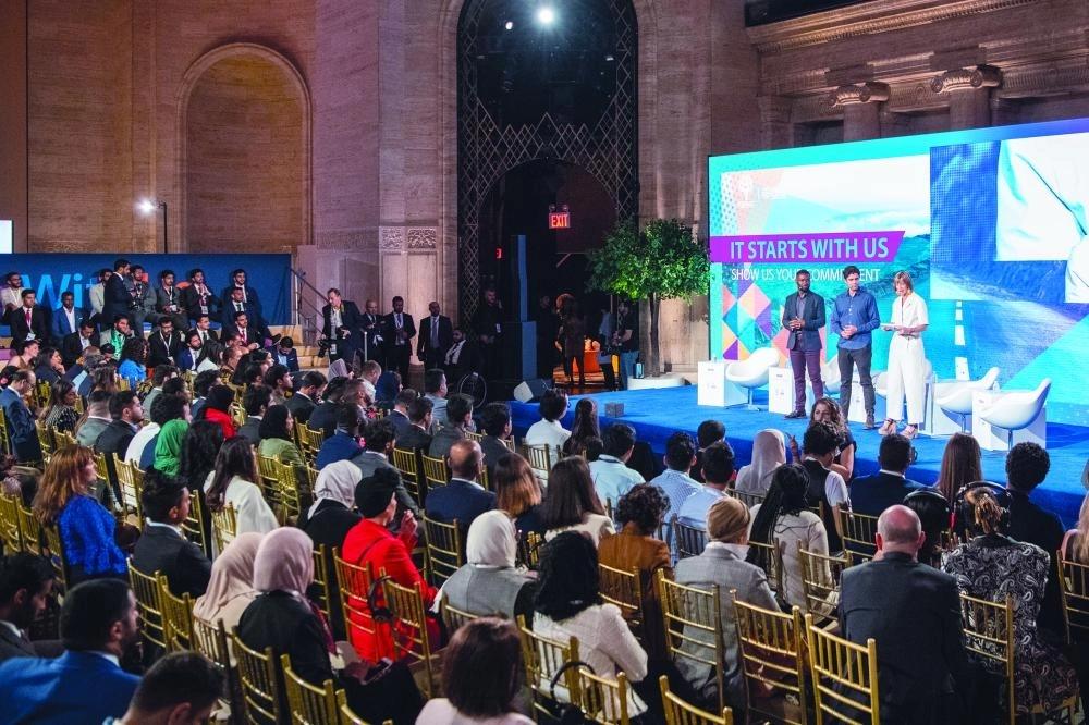 






من منتدى مسك العالمي في نيويورك                                        (مكة)