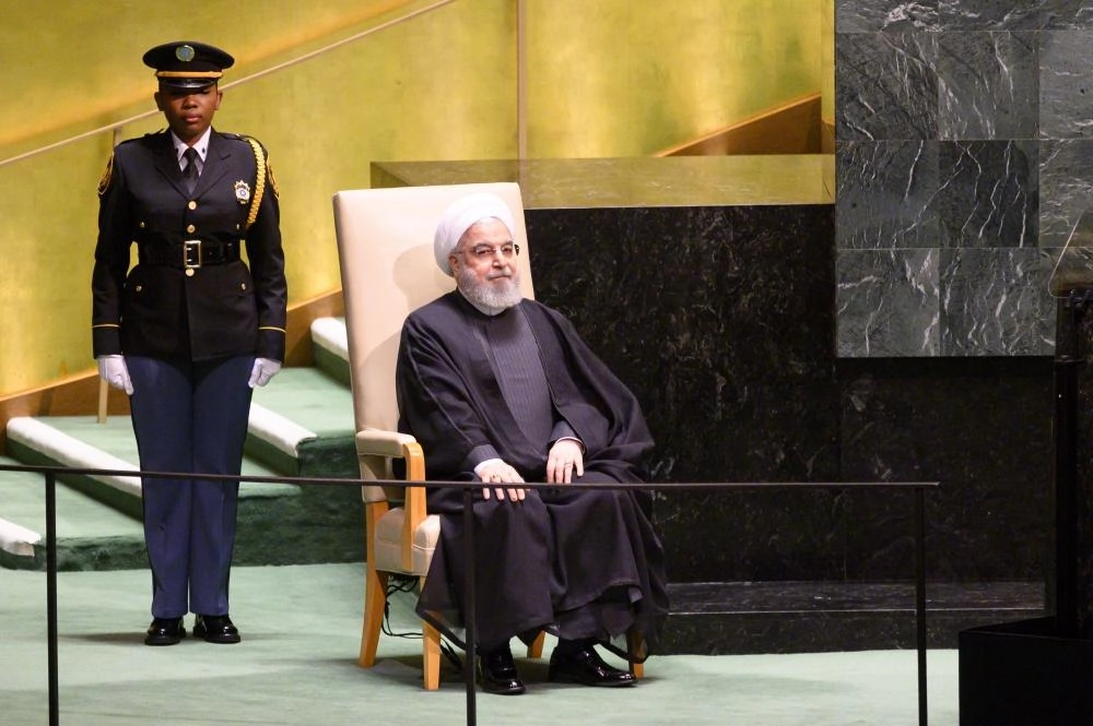 






روحاني يجلس وحيدا في الأمم المتحدة                                (د ب أ)